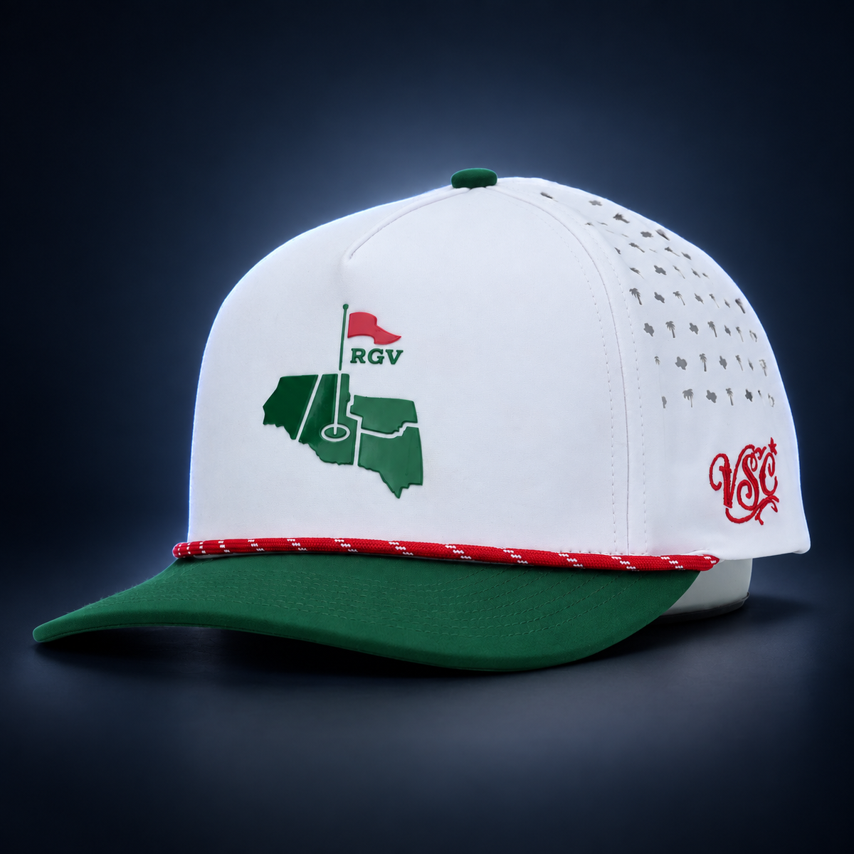 Tee Time Mexico White Rope Hat